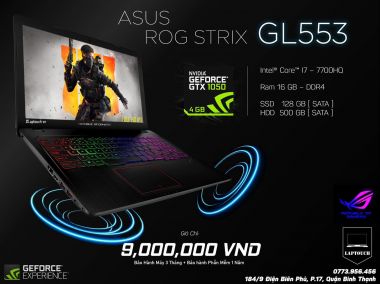 Asus ROG STRIX GL553VD