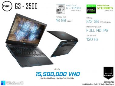 Dell Gaming G3 3500 [ GTX 1660Ti - 6 GB ]