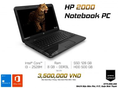 HP 2000 Notebook PC