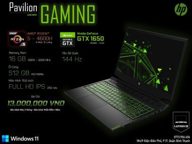 HP Pavilion Gaming [ Full Box - Like New ]