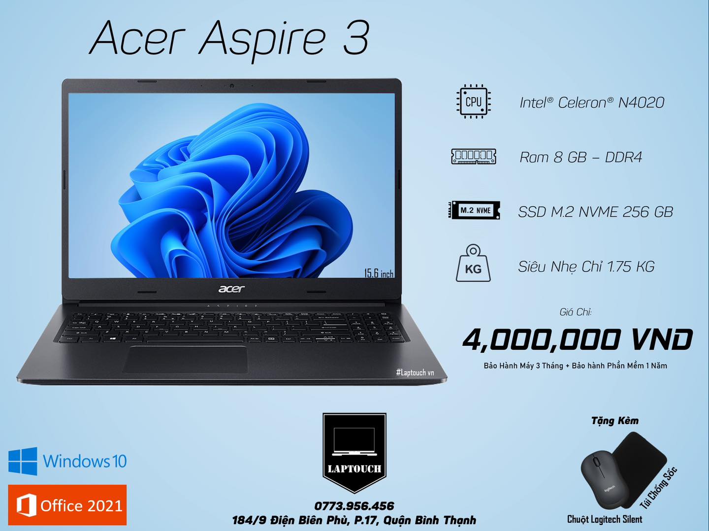 Acer Aspire 3 [ Đẹp Like New ]