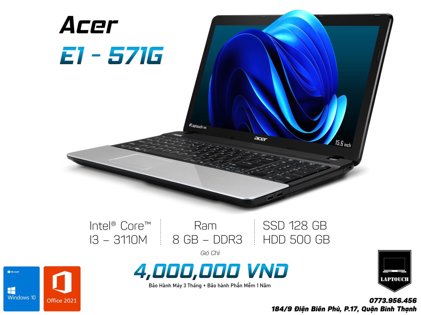  Acer E1 - 571G