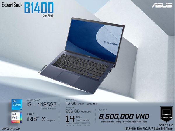 Asus ExpertBook B1400