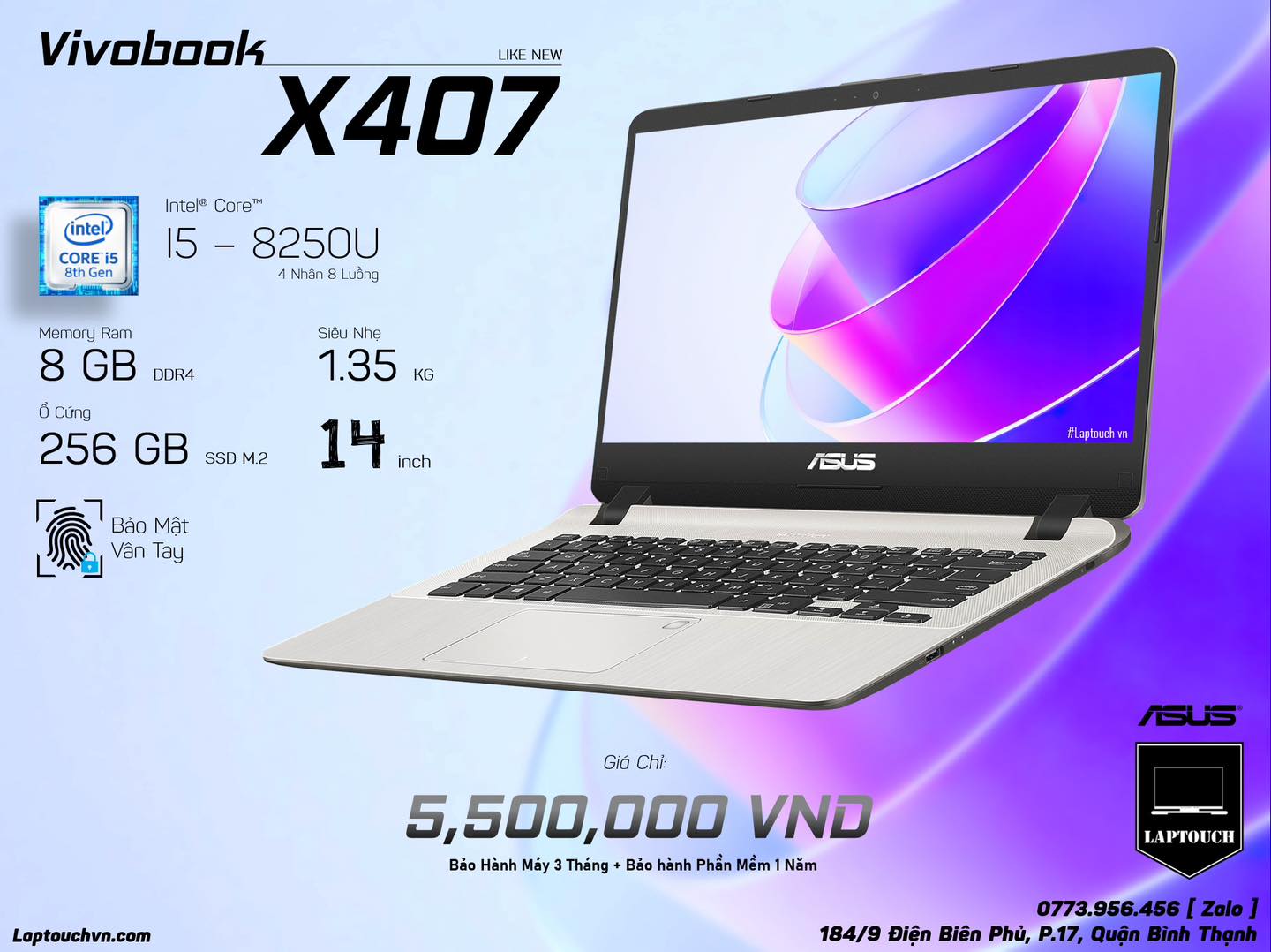 Asus Vivobook X407 [ Like New ]