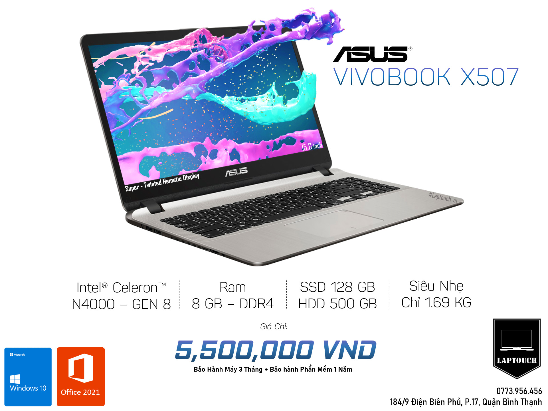 Asus Vivobook X507 