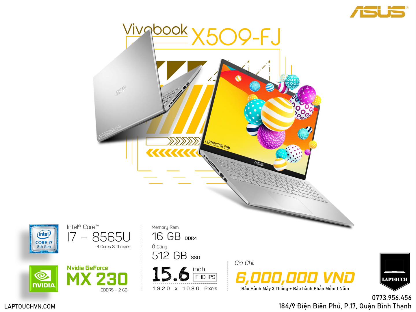 Asus Vivobook X509 [ GeForce MX230 ]