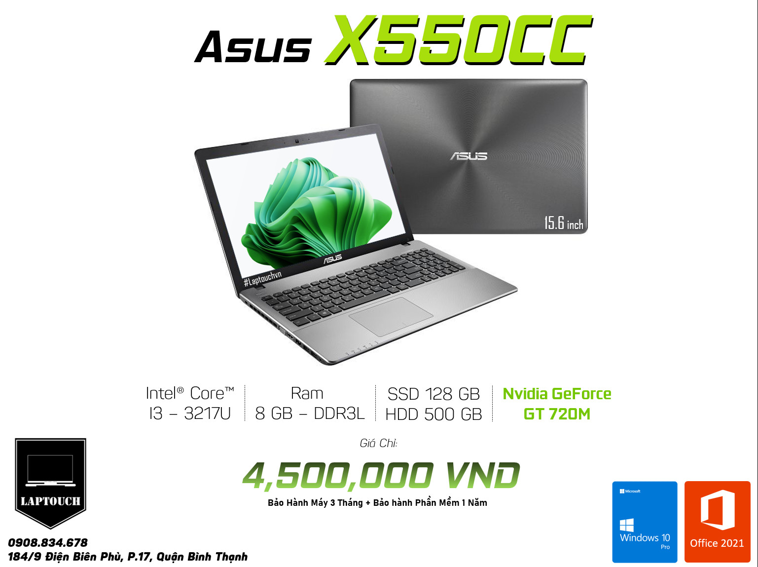 Asus X550CC
