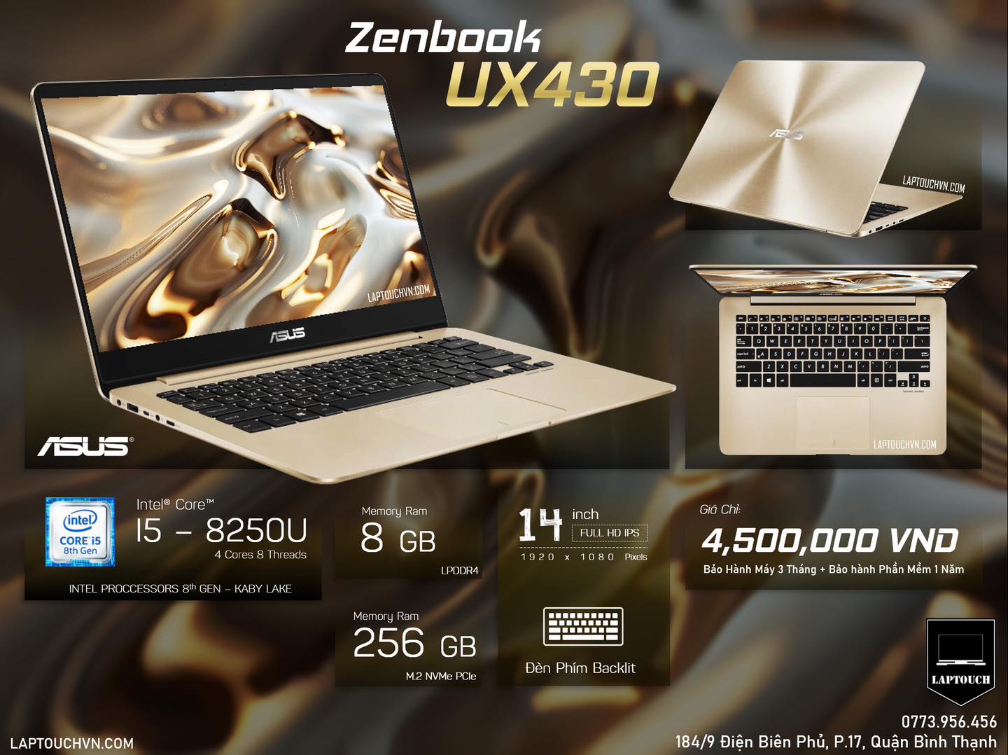 Asus Zenbook UX430UAR [ Like New ]