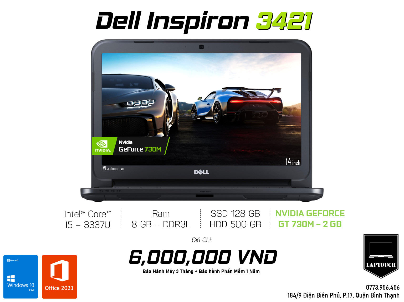 Dell Inspiron 3421