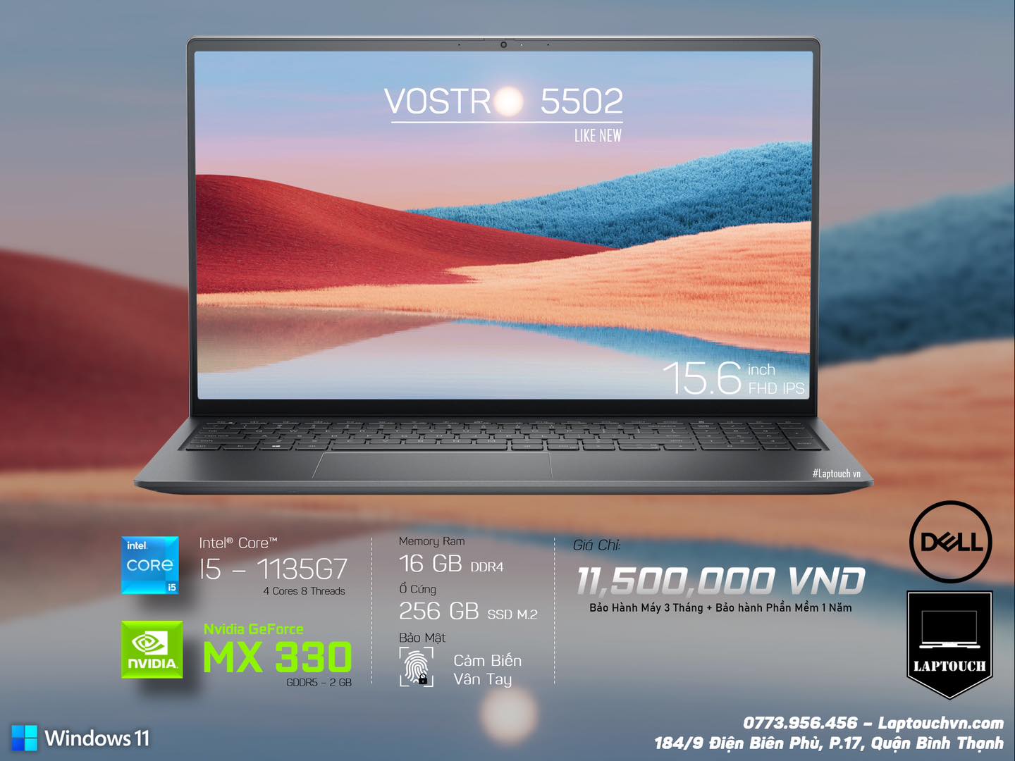 Dell Vostro 5502 [ I5 Gen 11 - Like New ]