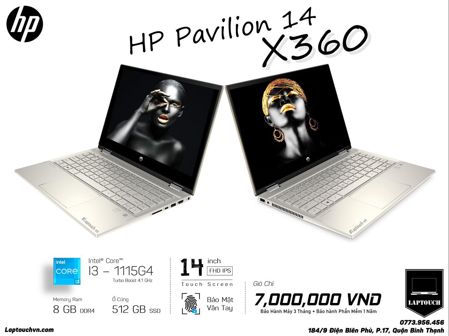 HP Pavilion 14 X360 [ Like New ]