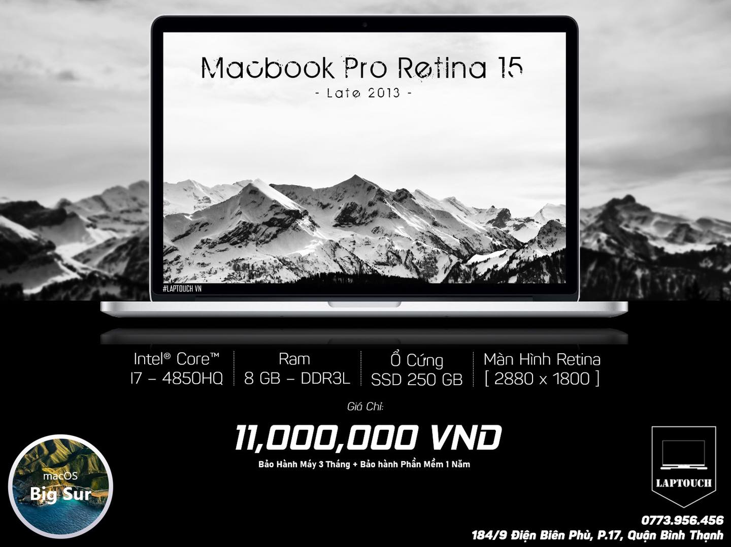 Macbook Pro Retina 15 [ Late 2013 ]