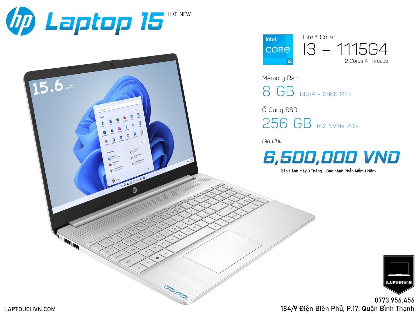 HP Laptop 15 [ 11th Gen ]