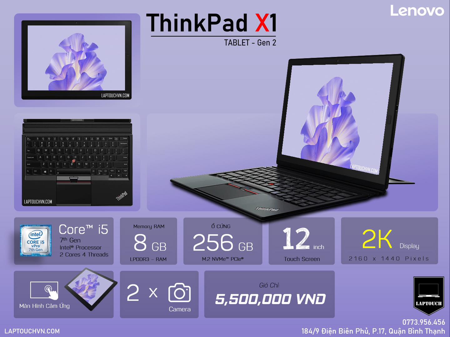 Lenovo Thinkpad X1 Tablet Gen 2